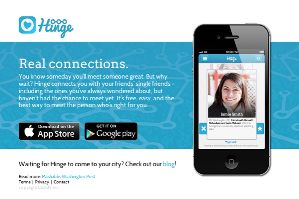 Hinge, aplikasi yang cocok untuk mak comblang