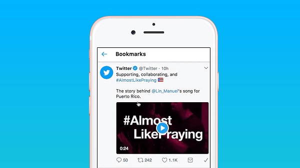 Twitter sedang uji fitur bookmark