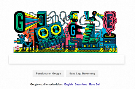Doodle rayakan lahirnya studio musik elektronik pertama