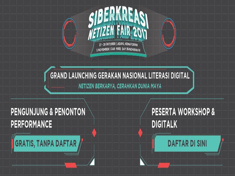 Mengawal literasi digital lewat kampanye #SiBerkreasi