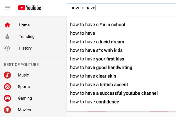 YouTube perbaiki auto-suggestion pada kolom pencariannya