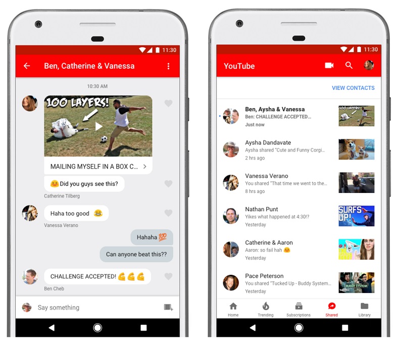 Fitur perpesanan bakal hadir di YouTube TV