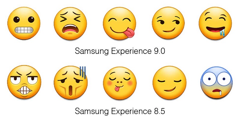 Emoji baru Samsung Galaxy S8 Plus S9