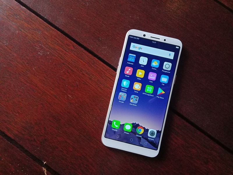 Mencoba Oppo A83, fitur F5 di harga terjangkau