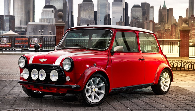 Mini pamer mobil Mr.Bean bertenaga listrik