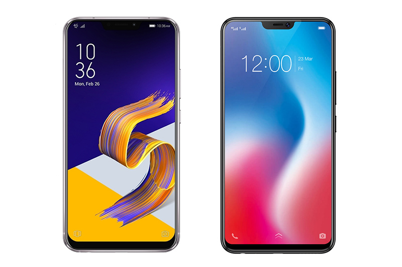 Adu spesifikasi Asus Zenfone 5 vs Vivo V9