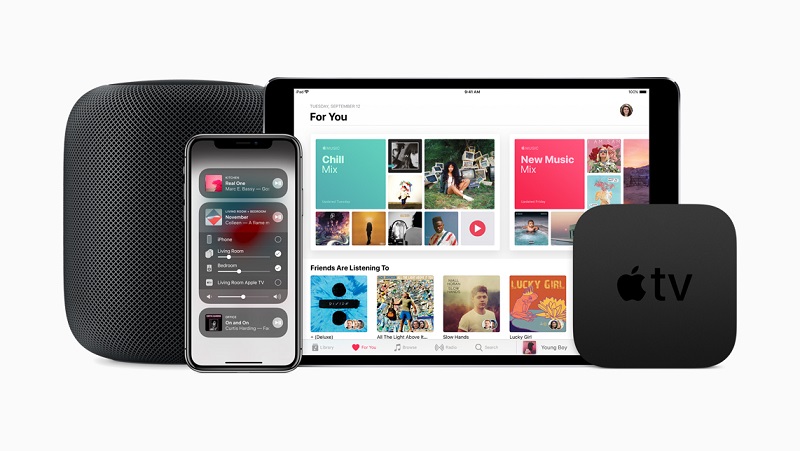 Fitur audio multi ruang di AirPlay 2 sudah tersedia di iOS 11.4