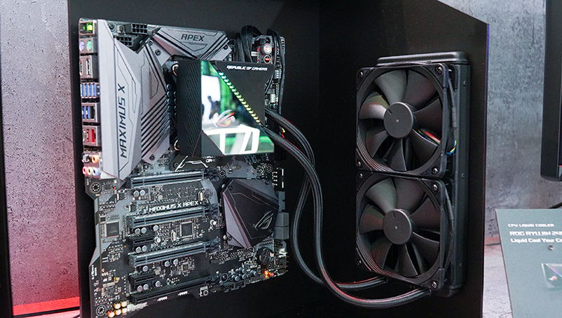 Asus pamer AIO cooler perdananya