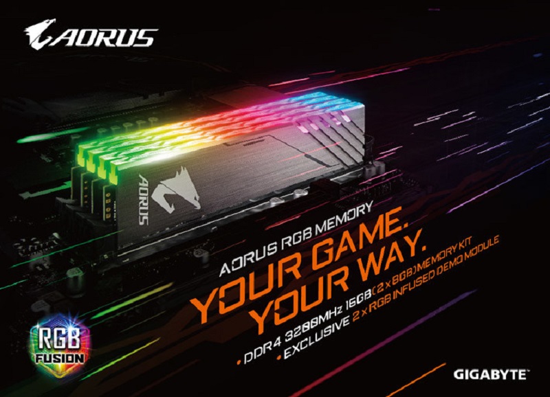 Gigabyte masuk pasar DRAM lewat AORUS RGB Memory
