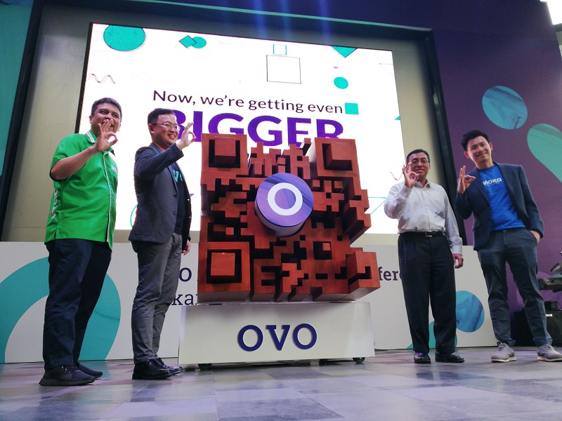 Ovo jalin kerja sama dengan 4 perusahaan, Grab salah satunya