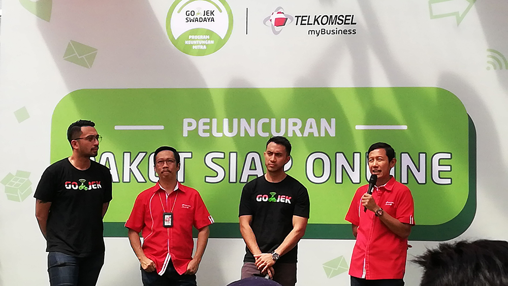 Telkomsel hadirkan paket data khusus driver Gojek