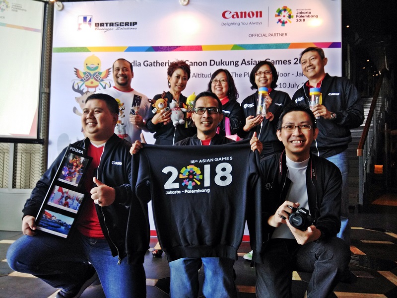 Meriahkan Asian games 2018, Canon sediakan merchandise khusus.