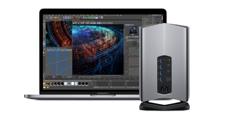 GPU ekstenal untuk MacBook Pro tawarkan performa desktop
