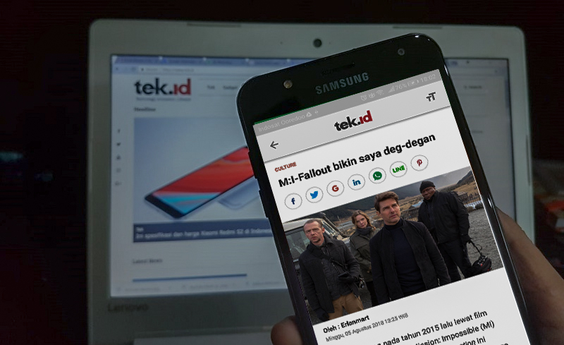 Aplikasi Tek.id buat kita enggak kudet soal teknologi