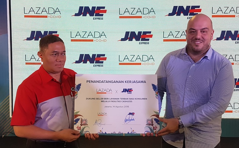 Kini penjual Lazada tak perlu bayar ongkir ke JNE