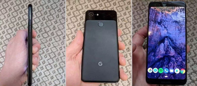 Tampilan fisik Google Pixel 3 terungkap