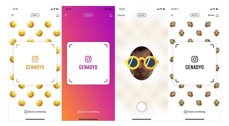 Ini cara gunakan fitur Nametag Instagram