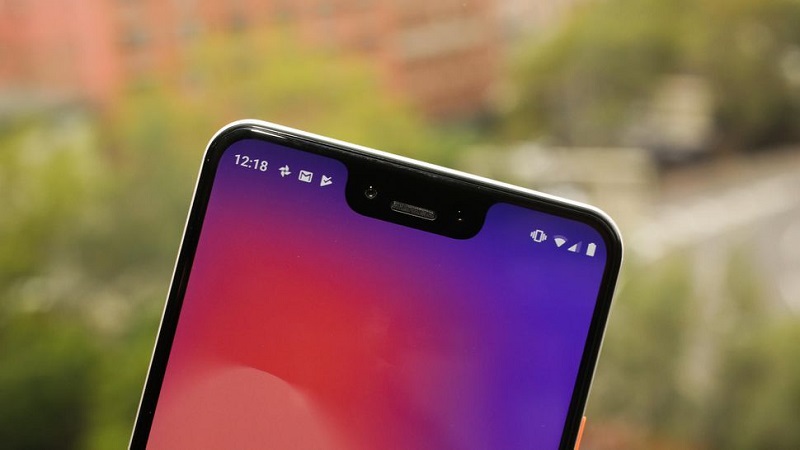 Notch di Pixel 3 XL nyeleneh muncul di samping layar 