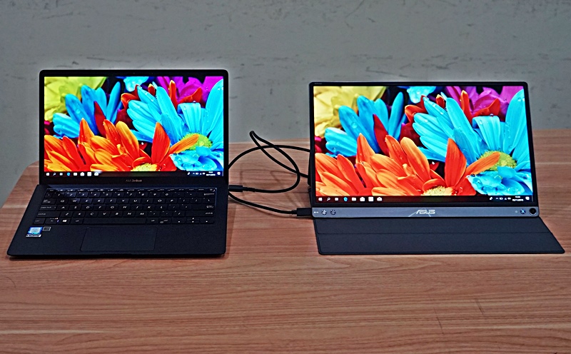 ZenScreen MB16AC, monitor peningkat produktivitas