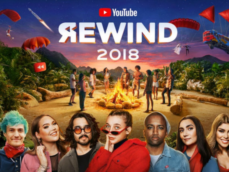 YouTube Rewind 2018 jadi video YouTube kedua paling tidak disuka