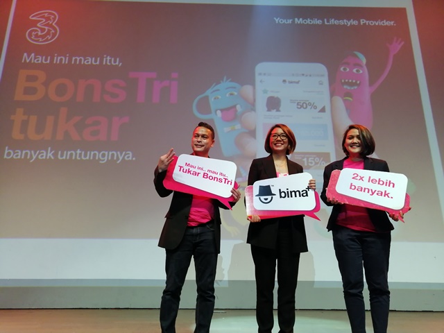 Melalui BonsTri, Tri sasar 2 juta pengguna baru
