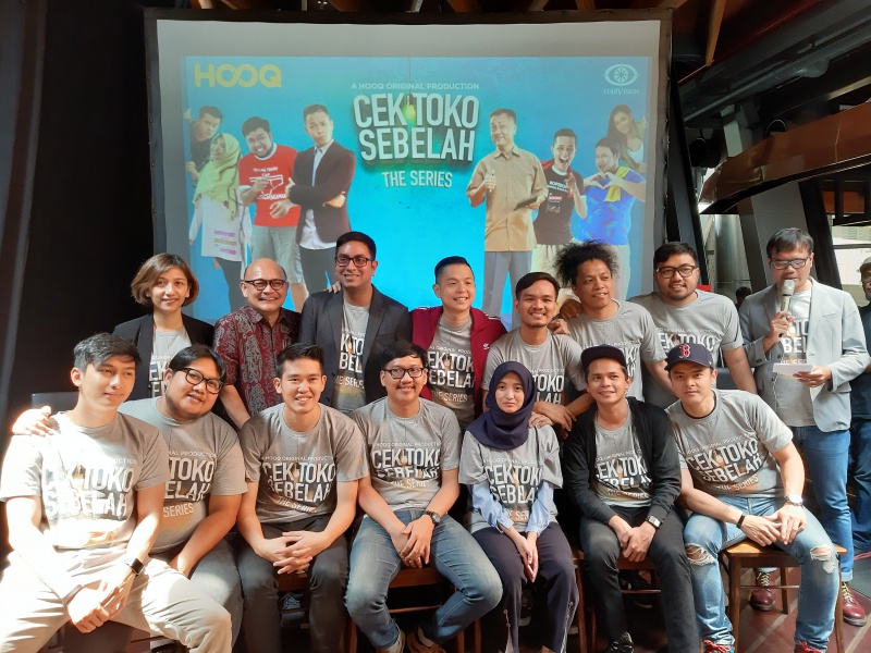 Mulai besok HOOQ hadirkan Cek Toko Sebelah The Series
