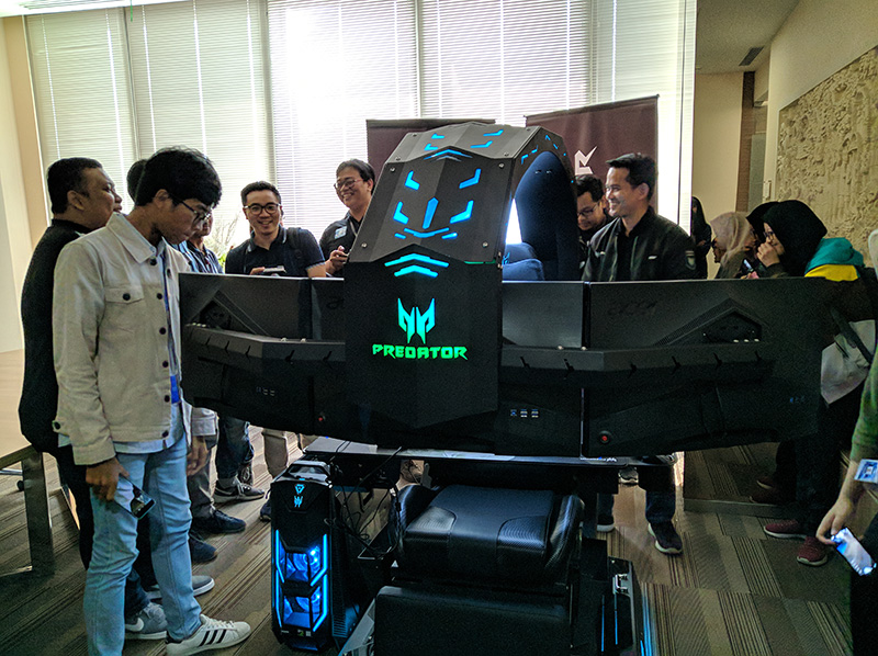 Menjajal Predator Thronos, kursi gaming sultan seharga mobil