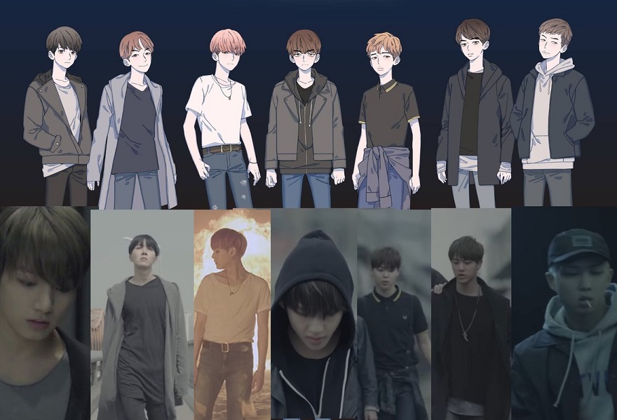 Line Webtoon rilis komik berdasarkan boyband BTS
