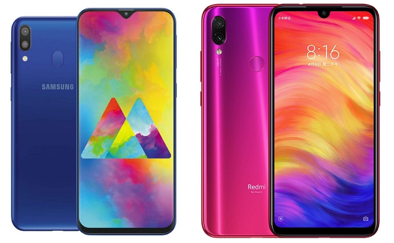 Adu spesifikasi Redmi Note 7 dan Galaxy M20