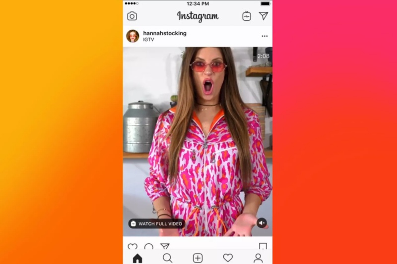 IGTV bakal masuk feed