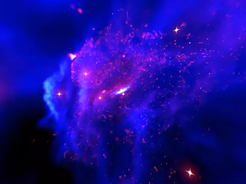 NASA rilis video simulasi pusat Galaksi