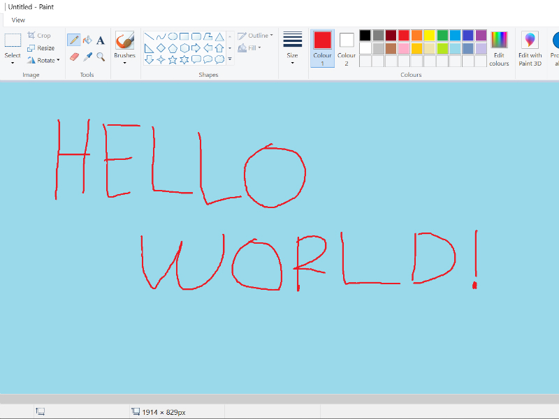 Aplikasi MS Paint tidak dihapus pada pembaruan Windows 10