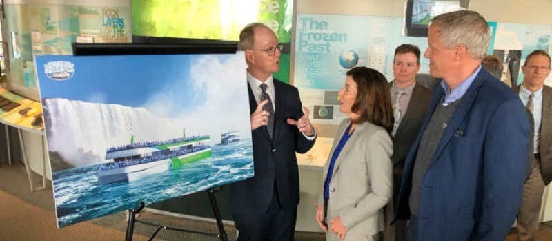 Wisata Air Terjun Niagara akan gunakan kapal bertenaga listrik