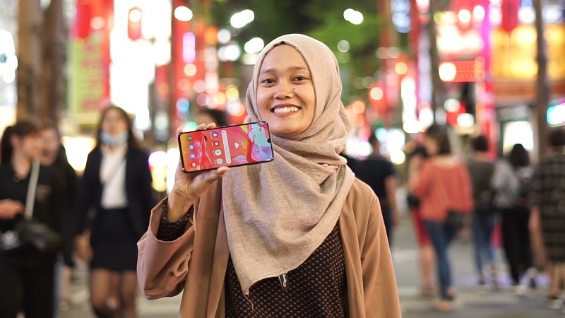 Galaxy A70, seri A punya Samsung yang paling mantap saat ini