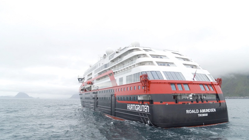 Kapal pesiar ini mengandalkan tenaga baterai