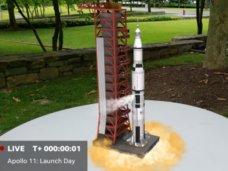 Google hadirkan modul Apollo 11 dalam bentuk AR