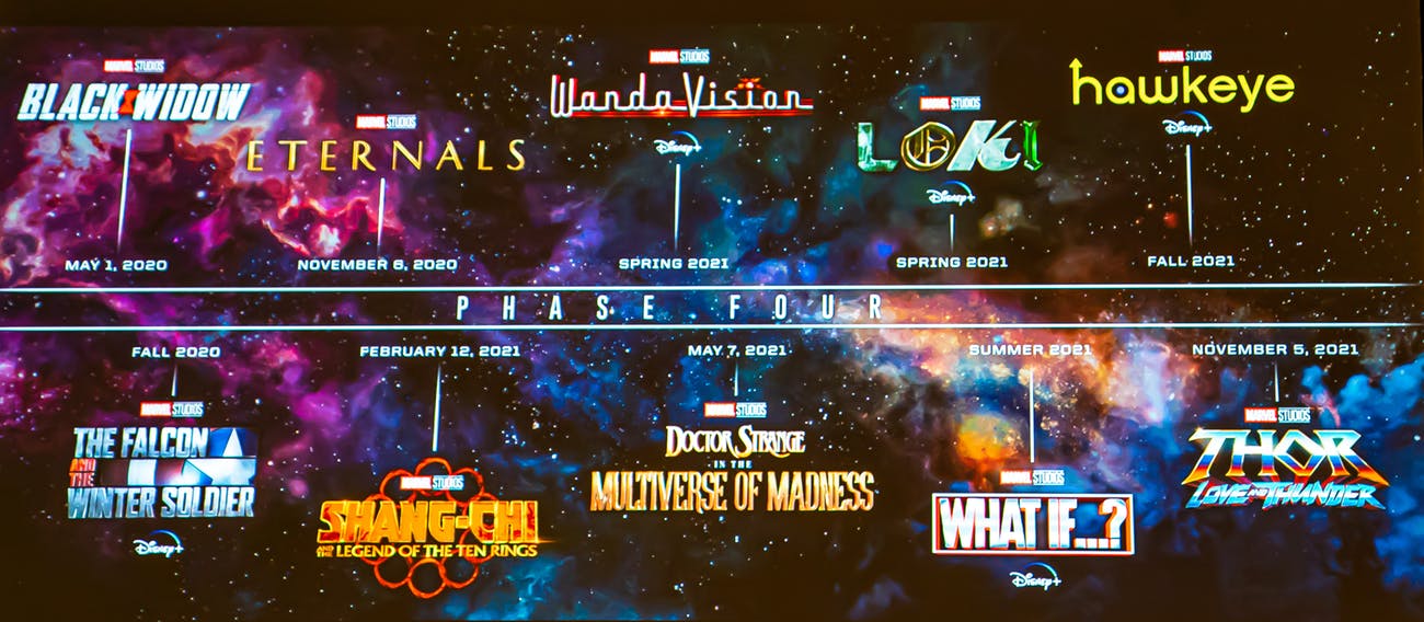 Ini jadwal tayang Phase 4 Marvel