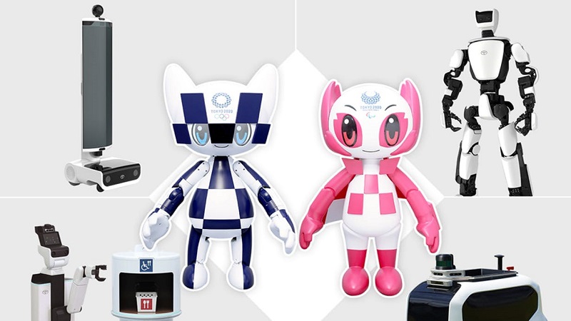 Ini tugas masing-masing robot canggih Toyota untuk Olimpiade 2020