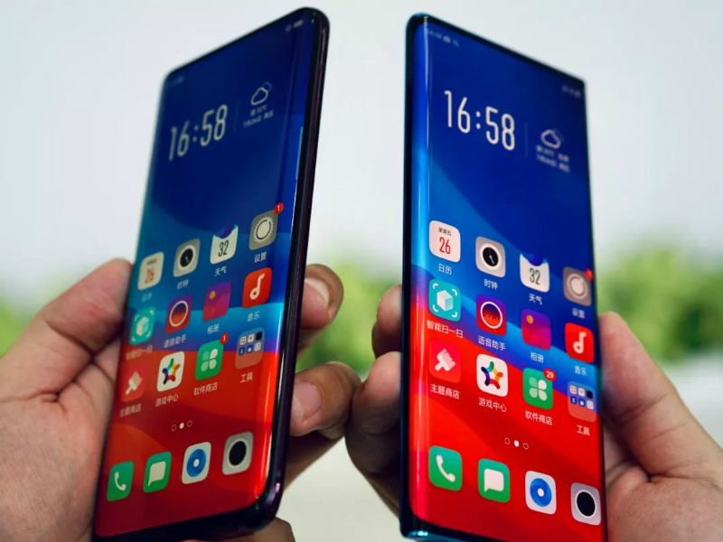 Oppo pamer layar lengkung baru dengan tingkat kelengkungan 88 derajat
