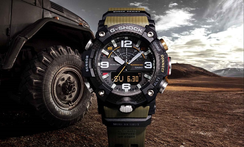 Casio G-Shock Mudmaster GG-B100 punya empat sensor