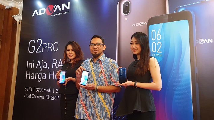 Advan kenalkan G2 Pro, smartphone kelas entry anti lag