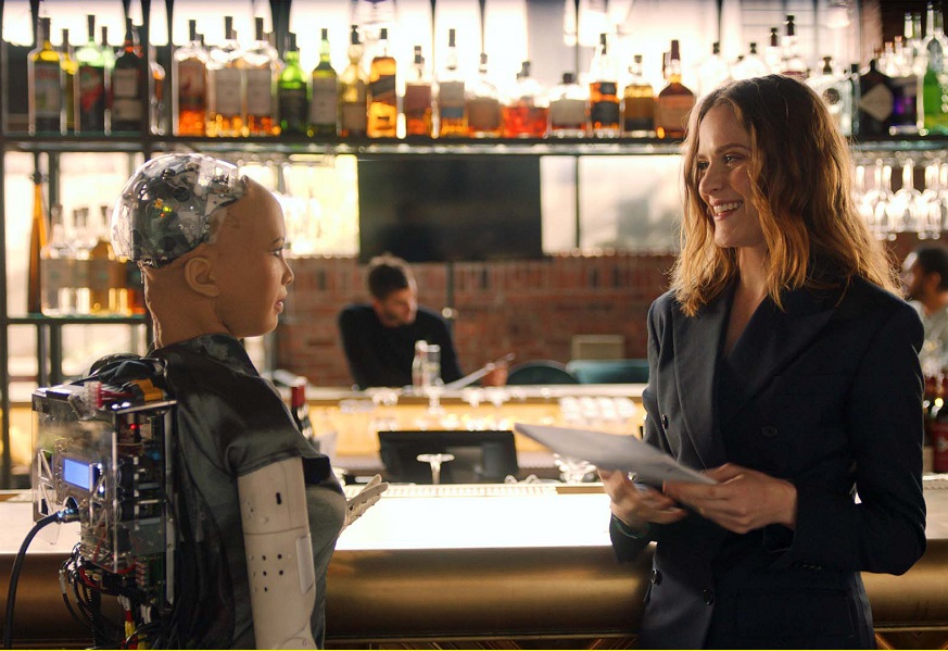 Robot humanoid Sophia, robot pertama yang membintangi film