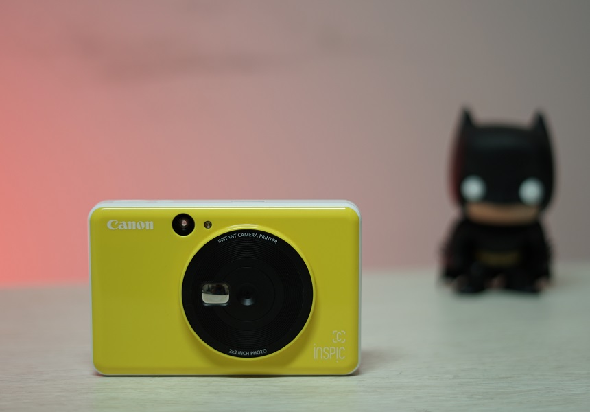 Kamera instan Canon Inspic C, hasil fotonya kurang memuaskan