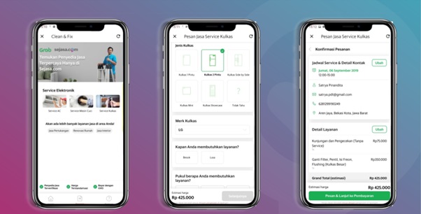 Layanan clean & fix di Grab sudah hadir