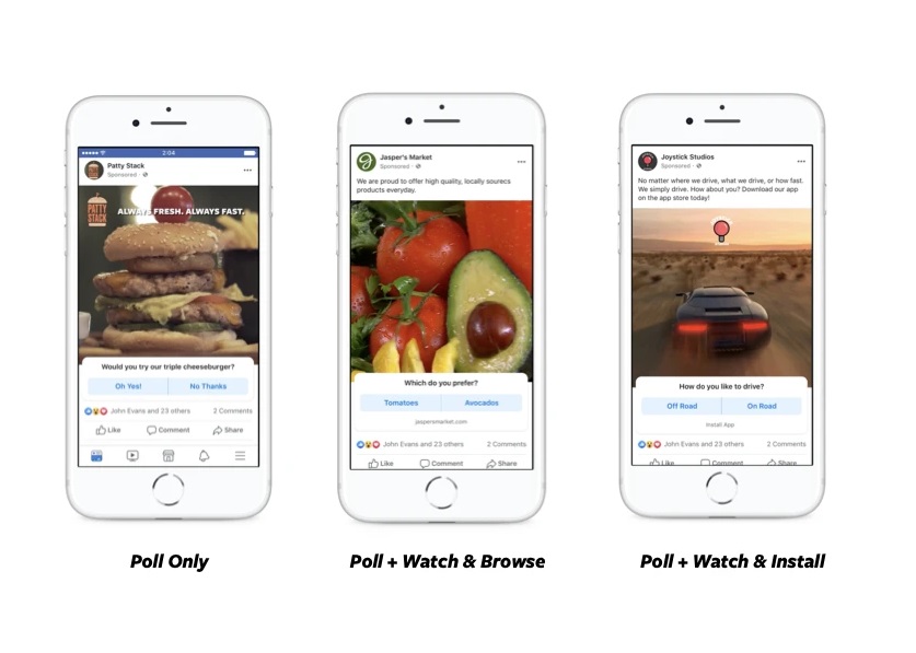Facebook perkenalkan iklan interaktif di News Feed