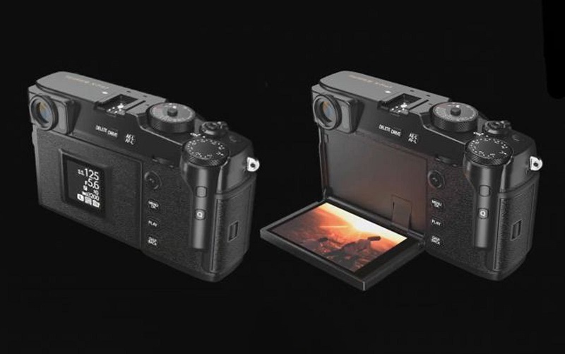 Fujifilm X-Pro3  mirip seperti kamera film