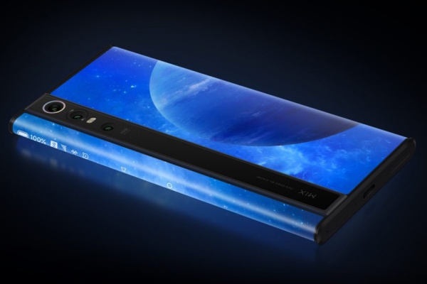 Layar Xiaomi Mi Mix Alpha tutupi seluruh bodi smartphone 