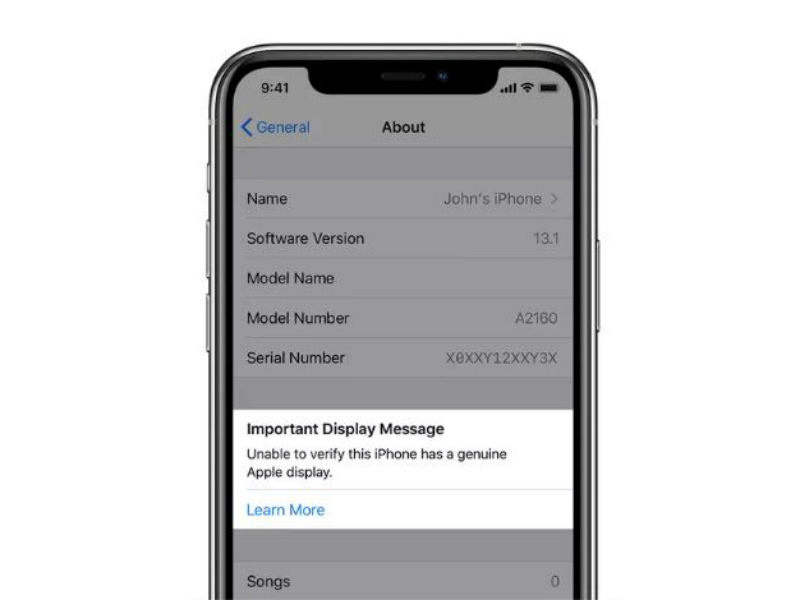 Apple berikan peringatan jika layar iPhone diganti yang pals