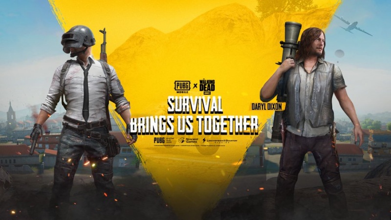 The Walking Dead bakal hadir di PUBG Mobile