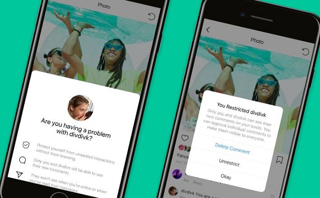 Instagram luncurkan fitur Restrict secara umum